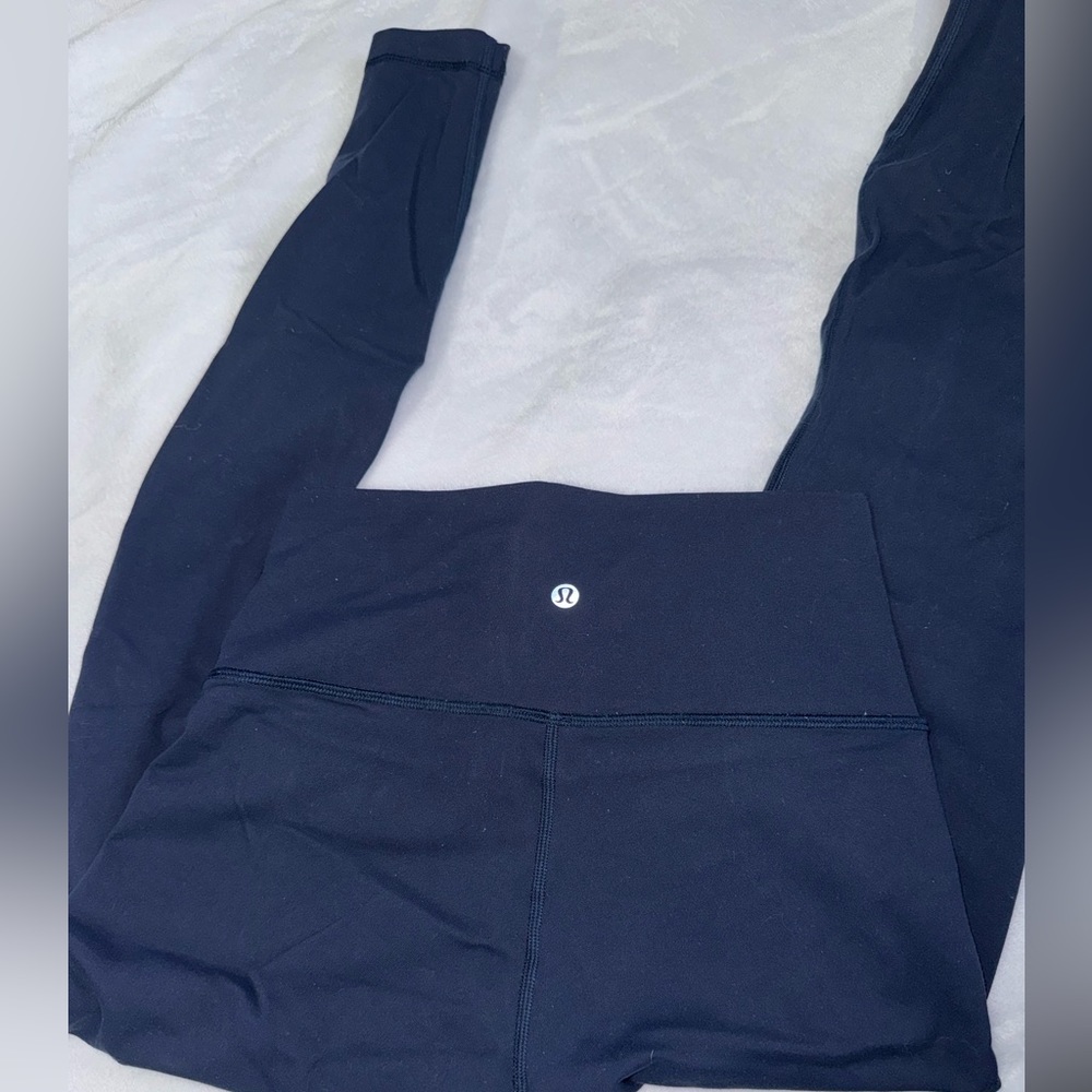 Navy lululemon leggings